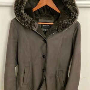 Nautica Faux Suede Jacket m